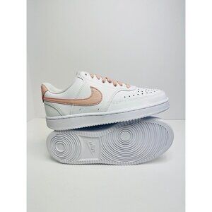 6 W Nike Court Vision Low White Pink Oxford CD5434-113